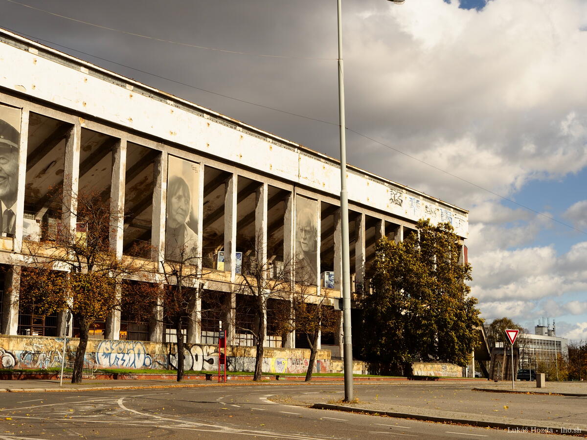 Clouds over Strahov Stadion