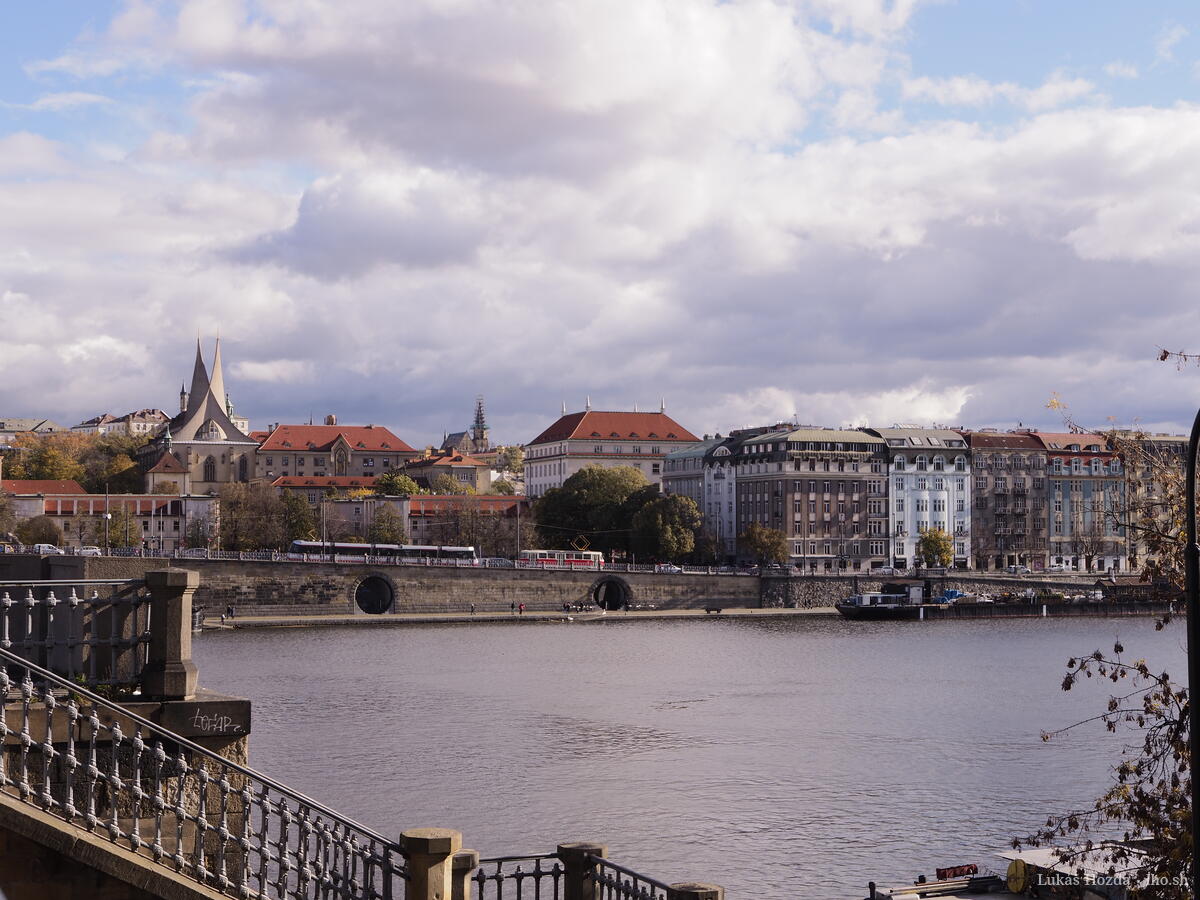 Clouds over Vltava