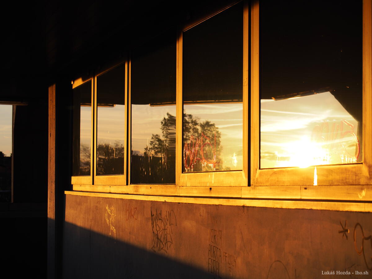 Strahov Sunset Reflection